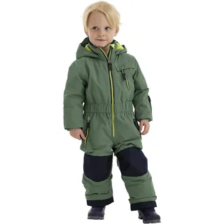 KILLTEC first instinct by killtec FISW 31 MNS ONPC Skioverall/Schneeanzug mit Kapuze, wasserdicht, stahlmint, 86-92, waldgrün