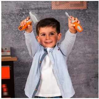 Smoby Black+Decker Werkzeugkiste, Kinderwerkzeug