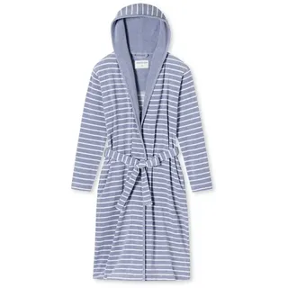 SCHIESSER Bademantel Feather Terry in Grau | Gr.: M