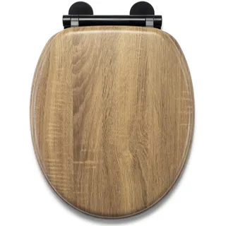 Croydex Ontario WC-Sitz aus Holz mit Absenkautomatik