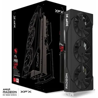 Pine Technology XFX Swift Radeon RX 9060 XT OC Triple Fan Gaming Edition Grafikkarte 16GB GDDR6 DP/HDMI