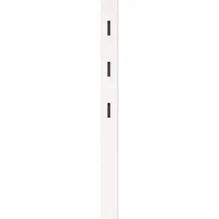 Germania Garderobenpaneel Colorado 15 x 170 cm Weiß
