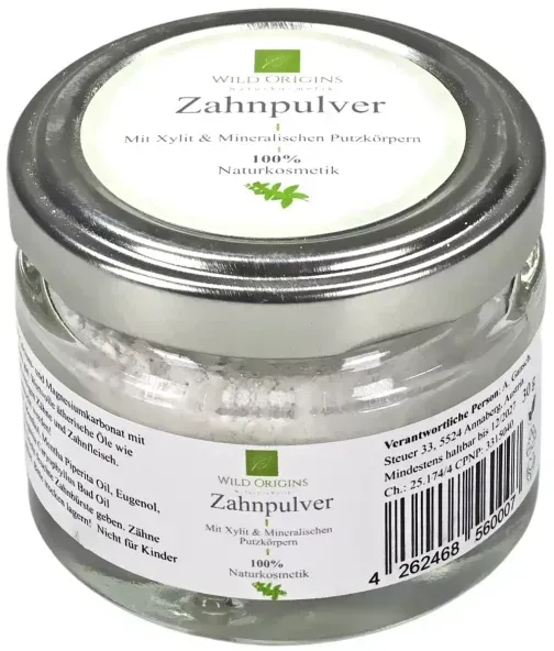 Wild Origins Mineralisches Zahnpulver