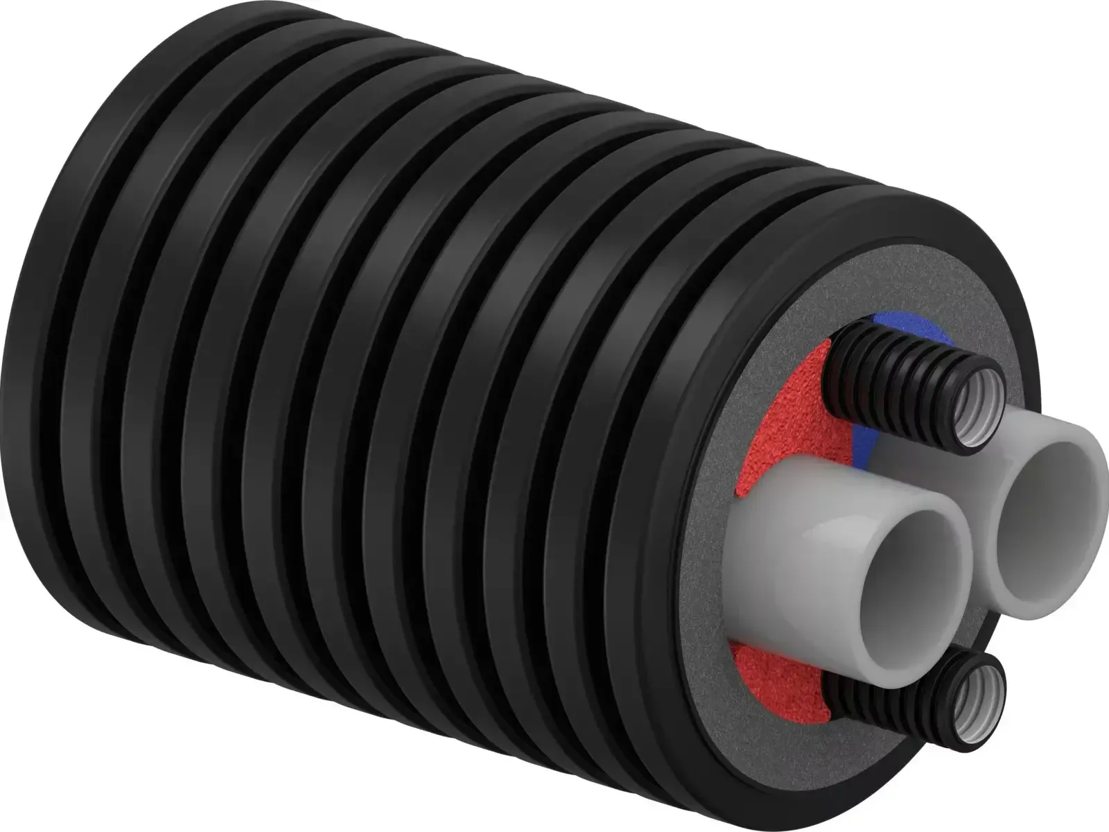 Uponor Ecoflex Thermo Twin HP PE-Xa 2x63x5,8+2x32x3,5/200, PN6, 95 C - 773834596...