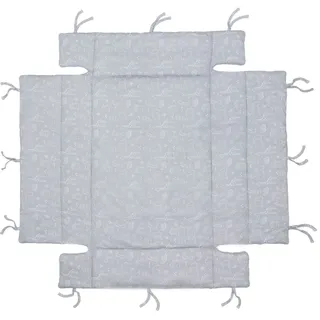 fillikid Laufgittereinlage »Flexi Jersey, Safari grau«, grau