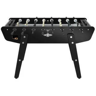 Deutscher Meister Kickertisch Tischfußball Kickertisch "PRIMALINE", Softgrip-Griffen, Melamin-Oberfläche schwarz