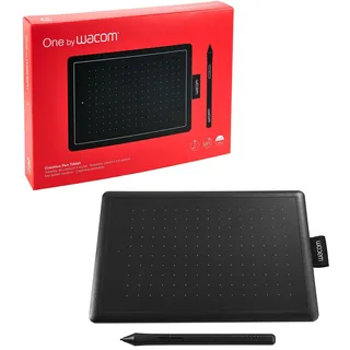 Wacom One Small, schwarz/rot (CTL-472-N)