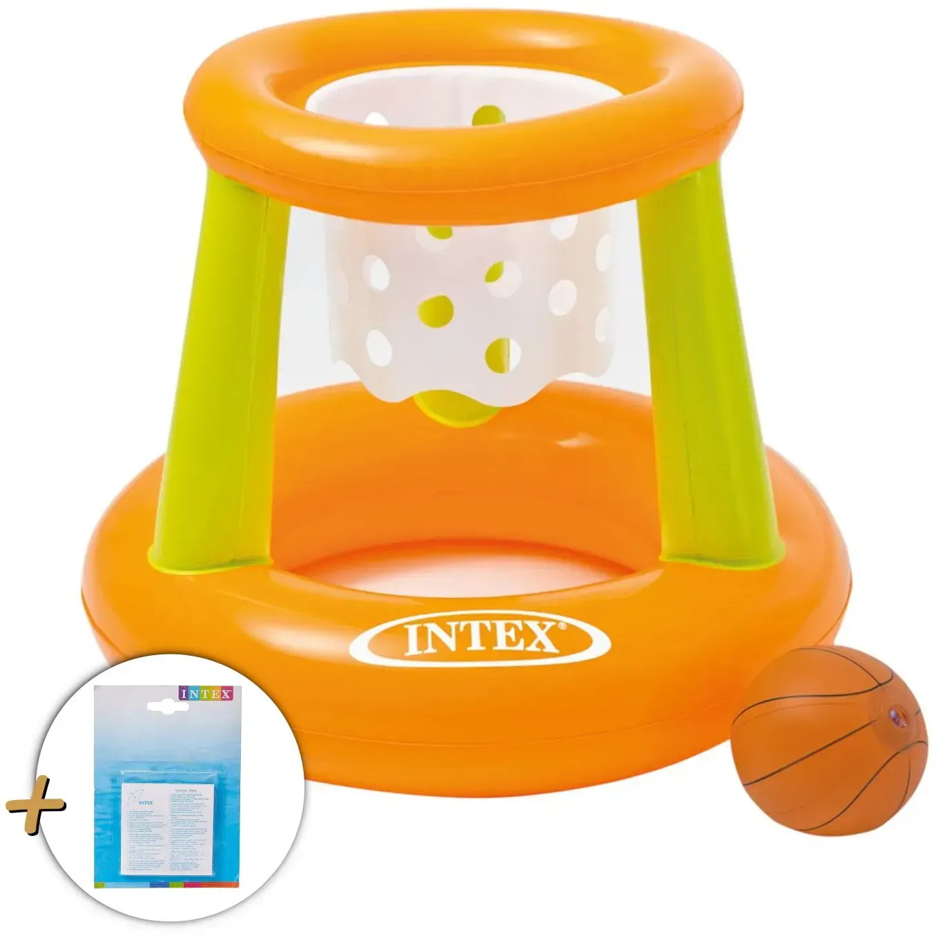 Intex Wasserspiel - Floating Hoops  67x55cm + Reparaturflicken
