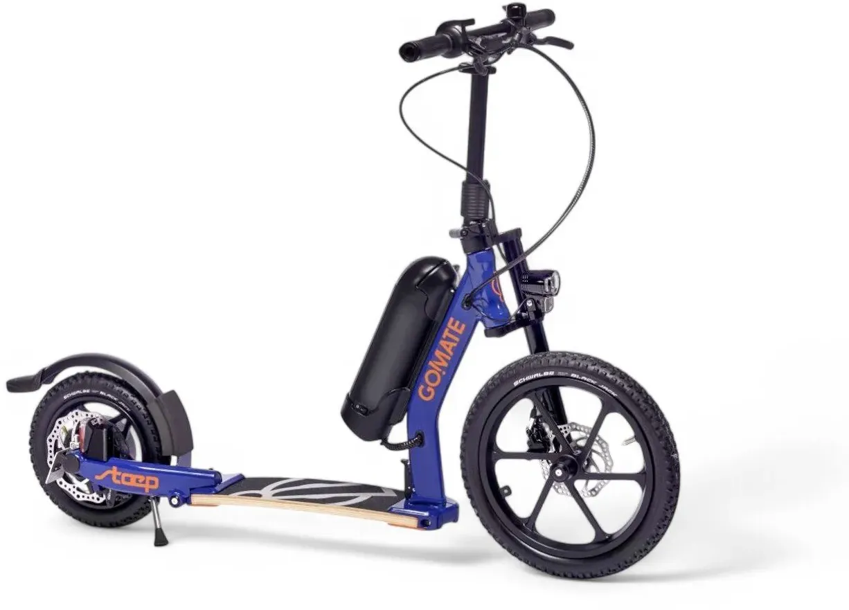 GoMate Staep ER3 500W StVZO E-Roller 3-fach faltbar - blau