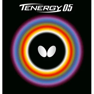 Tischtennis Belag Butterfly  Tenergy 05  Rot, 1,7 mm - Rot