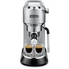 EC885.M Dedica Arte Siebträger Kaffeemaschine 15 bar 1300 W  (Silber) (Versandkostenfrei)