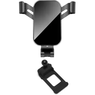 ZXLZHGS Handyhalterung Auto, Kompatibel mit VW Tiguan 2017-2020, 360° Drehbar Handyhalter Kfz Handy Halterung lüFtung Armaturenbrett Handyhalter,A Black