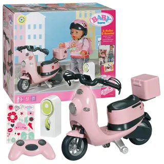 BABY born® BABY born E-Scooter, Ferngesteuerter Roller mit Ladestation zum Aufladen Spielen, für 43cm Puppen, 835920 Zapf Creation