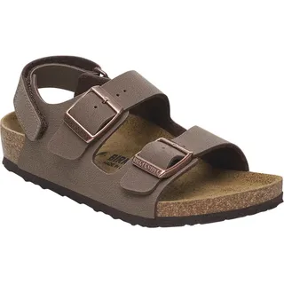 Birkenstock Kinder Milano AS BF Birkibuc Sandale (Größe 29, braun)