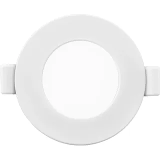 V-Tac 3w LED Deckenspot Einbauspot Panel Ultra Slim Einbauleuchte Rund Ø 8,5 cm warmweiß