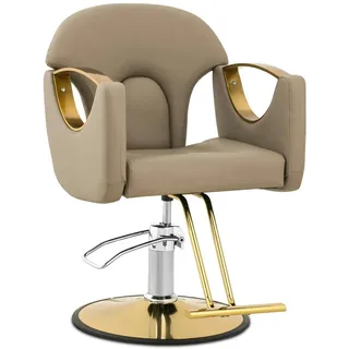 physa Friseurstuhl mit Fußstütze - 53 - 64 cm - 180 kg - Beige
