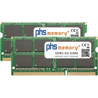 PHS-memory RAM passend für QNAP TS-251+ (TS-251+, 2 x 16GB), RAM Modellspezifisch