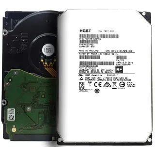HGST Ultrastar He8 Helium (HUH728080ALE601) 8 TB 7200 RPM 128 MB Cache SATA 6,0 Gb/s 3,5 Zoll Enterprise Festplatte - (erneuert)