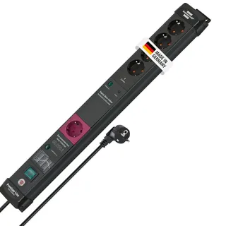 5-fach 3 m schwarz