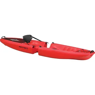 Point65°N Falcon Solo Kajak, starr, anpassbar, für Erwachsene, Unisex, Rot, (1 Sitzer)