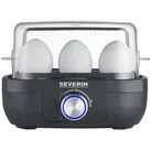 Severin EK 3166 Eierkocher BPA-frei, mit Messbecher, mit Eierstecher Schwarz