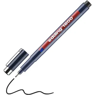 edding 1800 Fineliner schwarz