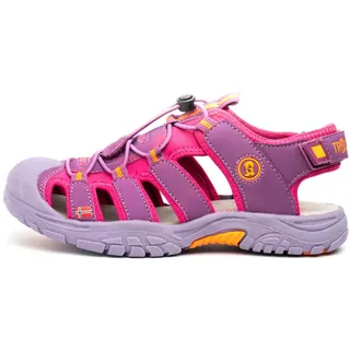 TROLLKIDS Outdoorsandale »KIDS KVALVIKA SANDAL« TROLLKIDS dark rose/orange