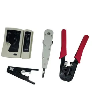 Value Netzwerk Werkzeug-Set, 4-teilig, mit Tasche