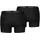 Everyday Basic Boxershorts Schwarz/Phantom M 2er