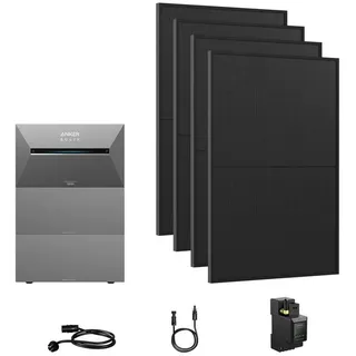 8 kWh inkl. 2x B2700 Erweiterungsakku + 4x 440 W Solarpanel