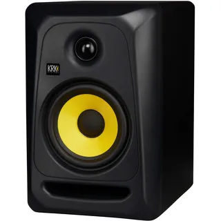 KRK Classic 5 Professional Bi-Amp 12,7 cm (5 Zoll) Studio Monitor, schwarz