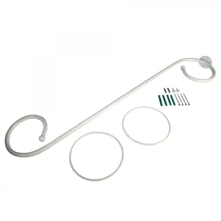 Himmelbett-Garnitur, weiß