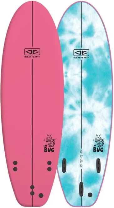 OCEAN EARTH THE BUG Surfboard 2026 pink - 6,0