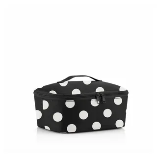 Kühltasche coolerbag M pocket dots white