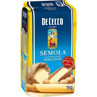 De Cecco Semola Di Grano Duro Rimacinata, Grieß Durum+Polpa 400g