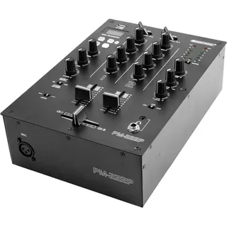 Omnitronic PM-222P 2-Kanal-DJ-Mixer mit Player