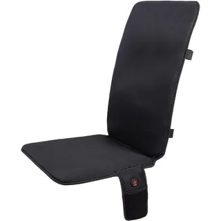 Thermrup Mobile Beheizbare Sitzauflage Ferninfrarot Heizkissen – Akku- & Netzbetrieb, 3 Heizstufen, Ideal für Zuhause, Büro & Camping (40x110CM)