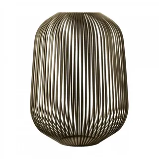 burned metal, metallic finish L