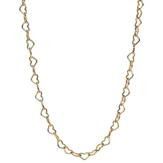 Pandora Verbundene Herzen Collier-Halskette Gold