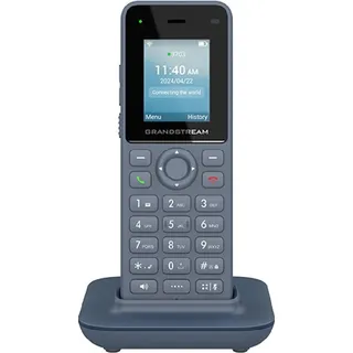Grandstream WP816 - Schnurloses VoIP-Telefon - mit Bluetooth-Schnittstelle - IEEE 802.11a/b/g/n/ac/ax (Wi-Fi) - Blau