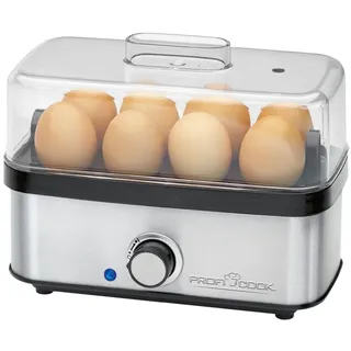 None PC-EK 1275 8 Eier + Eipicker Silber