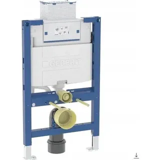Geberit Duofix Element für Wand-WC, 82cm mit Omega UP-Spülkasten 12 cm, Montagezubehör,