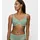 Triumph Minimizer-BH Signature Sheer Damen Gr 70 Cup C grün misty turquoise Tüll Obermaterial 59 Polyamid 41 Elasthan BHs Minimizer-BH verkleinert die Brust optisch um eine Cup-Größe Spitze