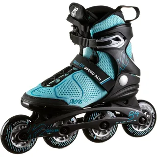 K2 ALEXIS 84 SPEED ALU Inline Skate turquise/black -