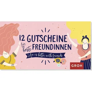 Groh Verlag 12 Gutscheine für beste Freundinnen
