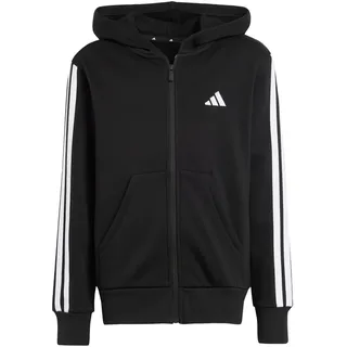 adidas Essentials Kids Kapuzenjacke Black / White 176    