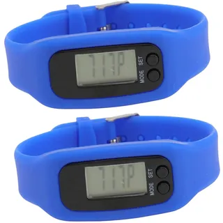 Toddmomy 2st Fitness-tracker-Uhr Schrittzähleruhr Für Damen Kalorien Beobachten Kalorienzähler Uhr Schrittzähler Zum Gehen Schrittzähler Uhr Entfernungszähler Multifunktion Kind Armbanduhr