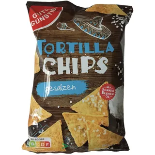 Gut&Günstig Tortilla gesalzen Chips 300,0 g