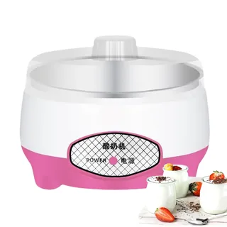 Joghurtmaschine | Automatischer Joghurthersteller | nàtto Maker | Innenauslöser Stahl Tank Multifunktion elektrisches Gerät 1,2 l Schalldämpfer für Heimküchenjoghurt Joghurt
