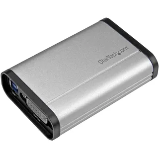 Startech StarTech.com USB 3.0 Capture Device for High-Performance DVI Video - 1080p 60FPS - Aluminium - Kompakt HD Video Rekorder